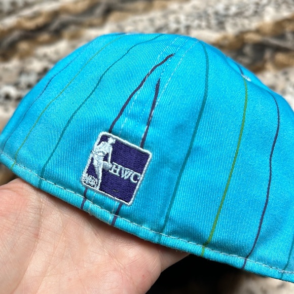 Charlotte Hornets Basketball Hat Fitted 7 3/8 Men’s - Picture 3 of 6